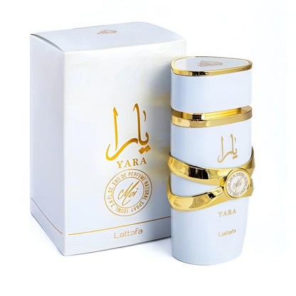 Lattafa Unisex 4 Piece Eau de Parfum Gift Set(Yara for Women+Yara Moi for Women+Yara Tous for Women+Asad for Men) 3.4 Ounce/100 ml each